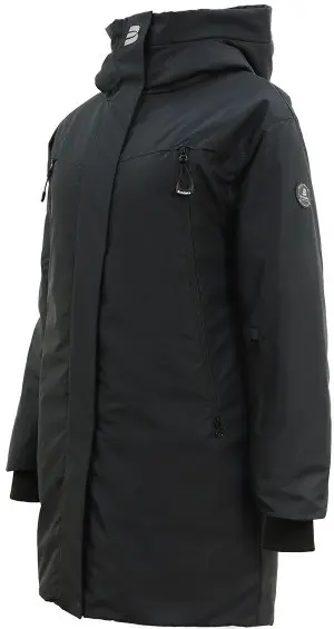 Куртка-парка BRODEKS KW 258 женская зимняя (черный)