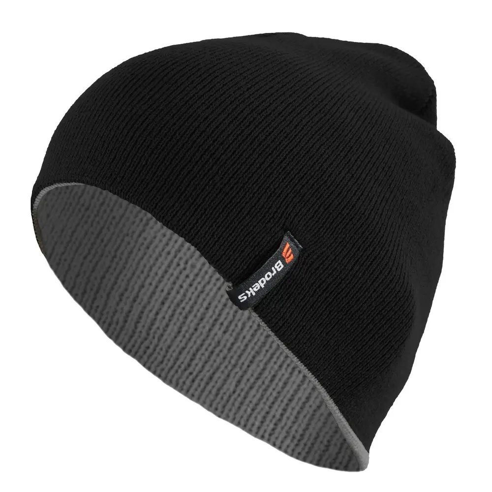 Шапка BRODEKS LIGHT BICOLOR (черный/серый)