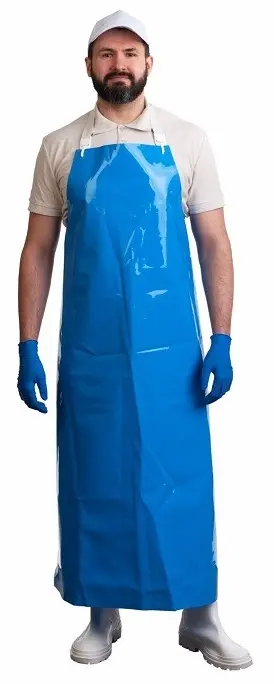 Фартук ЛАРИПОЛ полиуретановый облегченный 90x115см (синий)