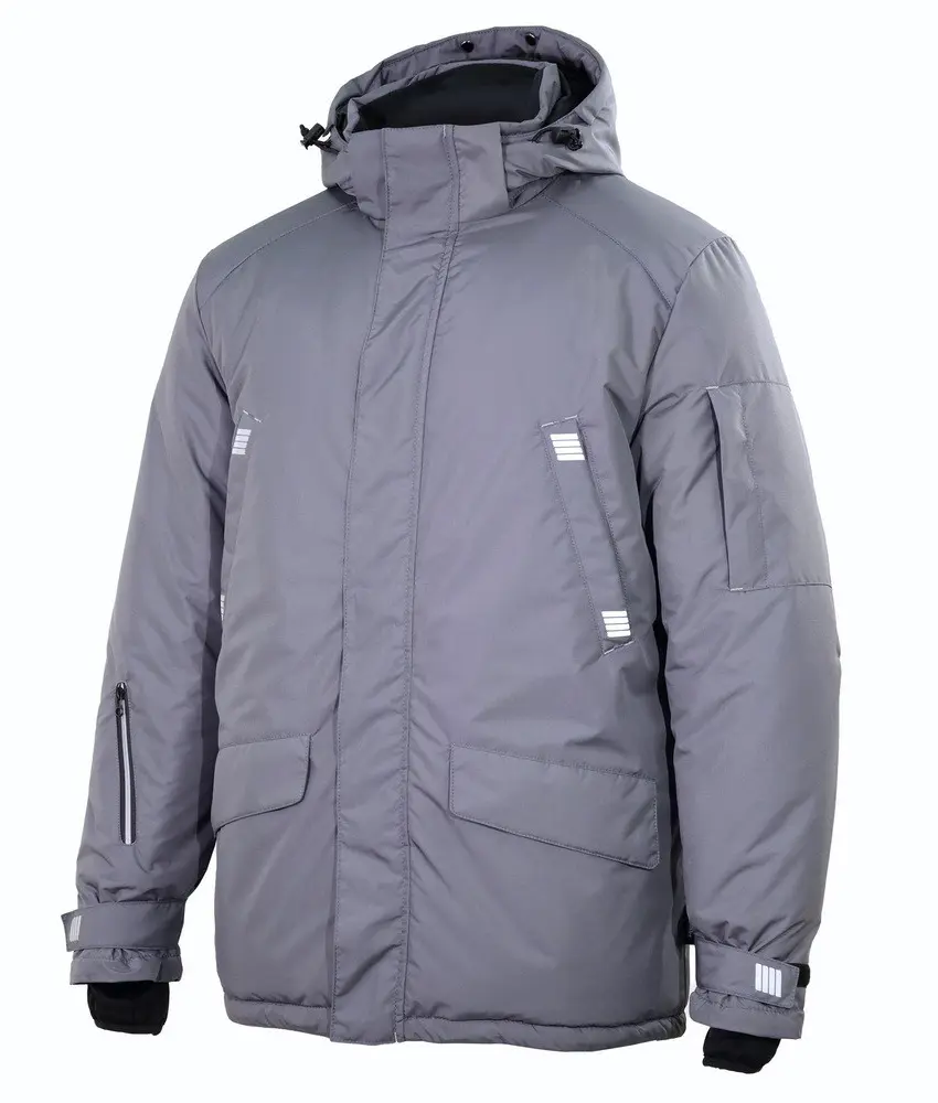 Парка Brodeks KW 204 зимняя (серый)