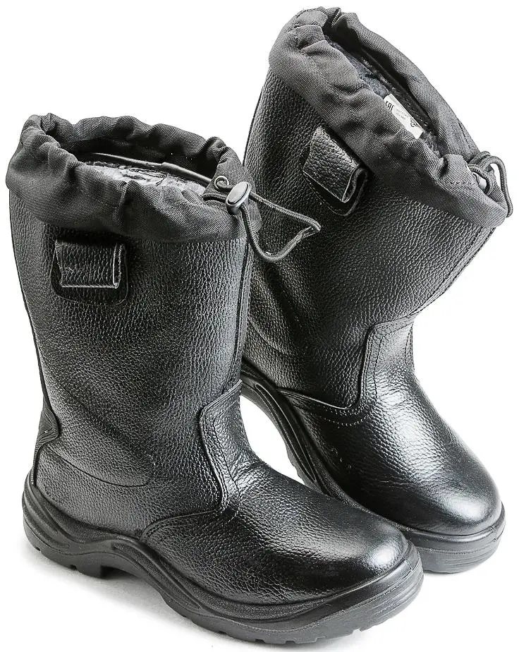 Сапоги ЛИДЕР 18РМ ПУ-Нитрил иск. мех с КП