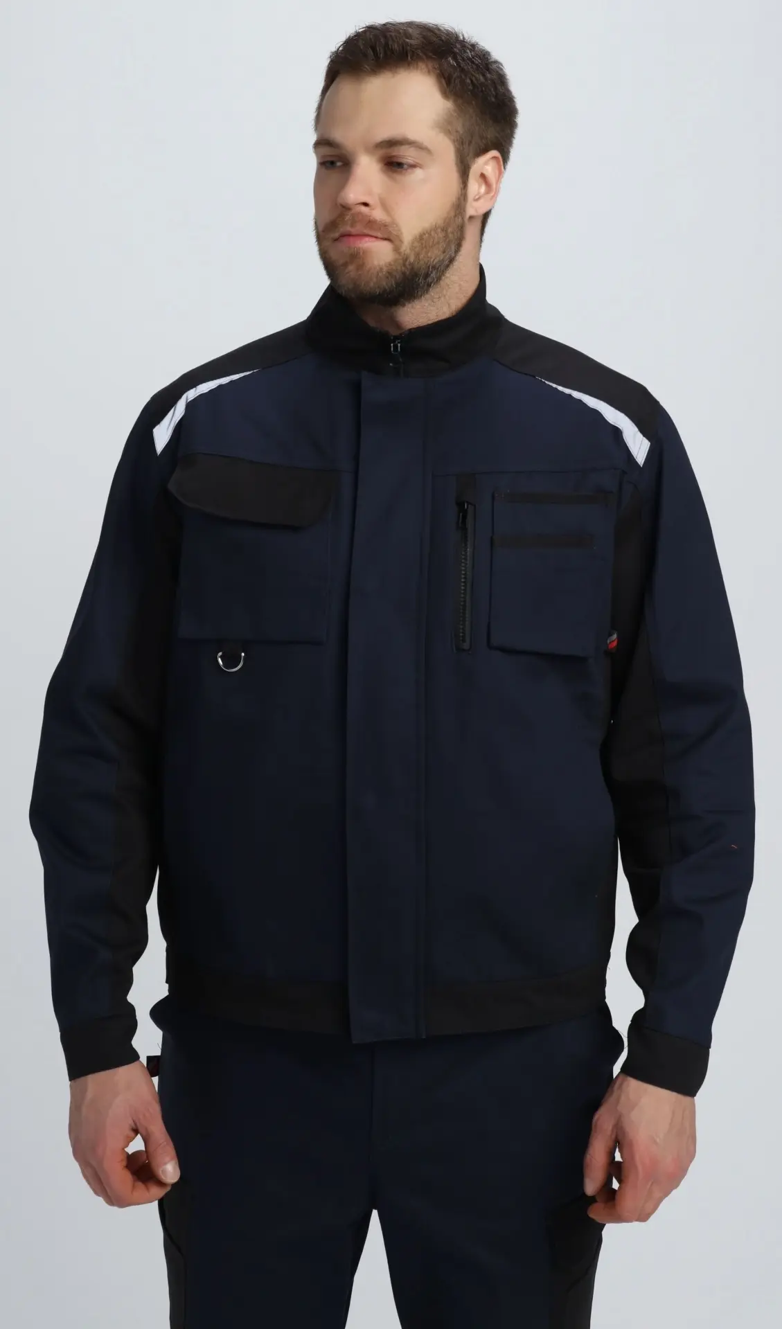 Куртка МИЛАН CH (т.синий/черный)
