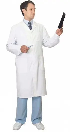 Халат КЛАССИК (белый)