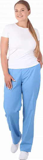 Брюки женские (голубой)