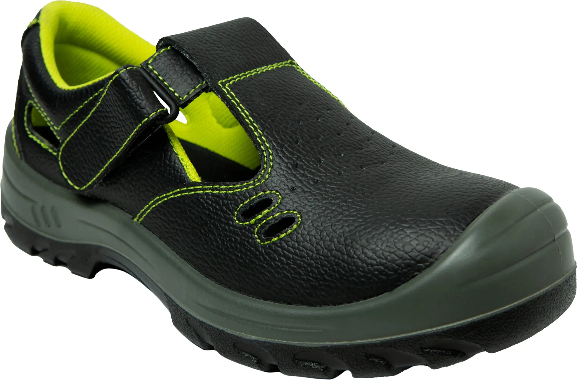 Полуботинки СПЕЦ® ПУ/ПУ с перфорацией кожаные с МП