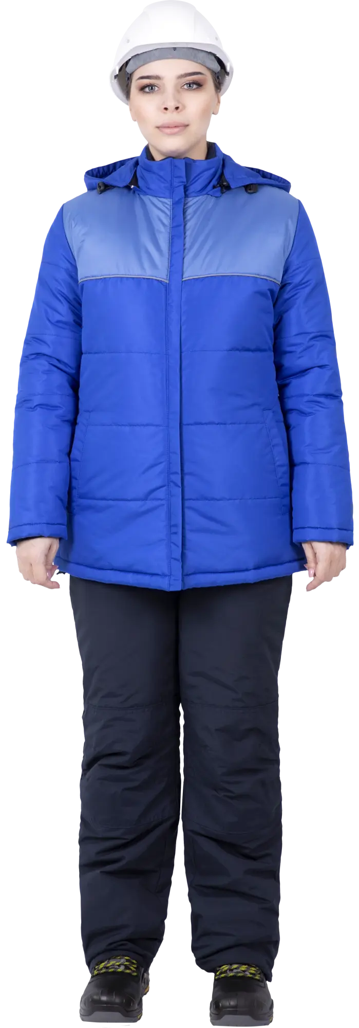Куртка ЗИМУШКА НЕО женская зимняя (васильковый)