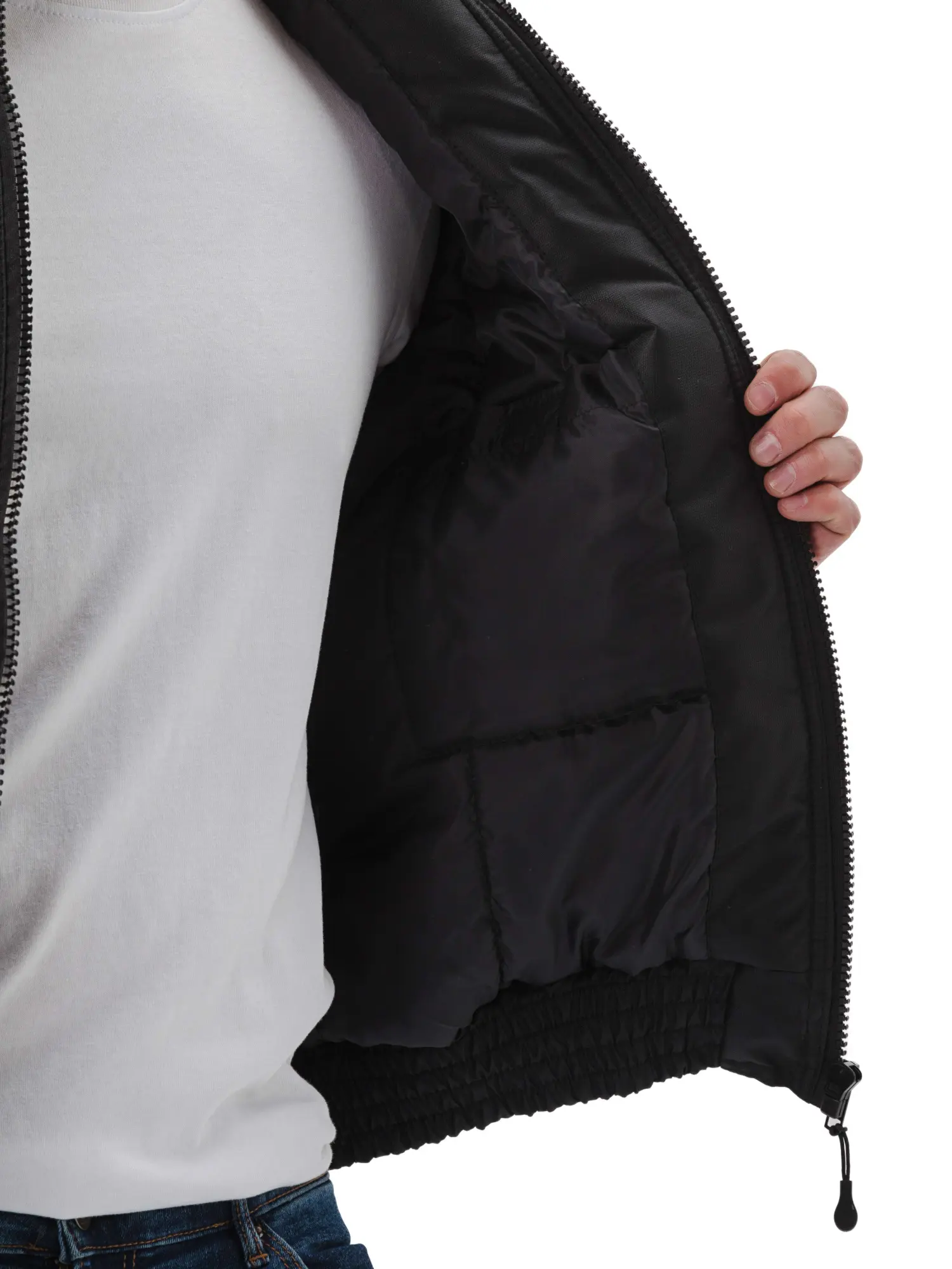 Куртка БОМБЕР демисезонная (черный)