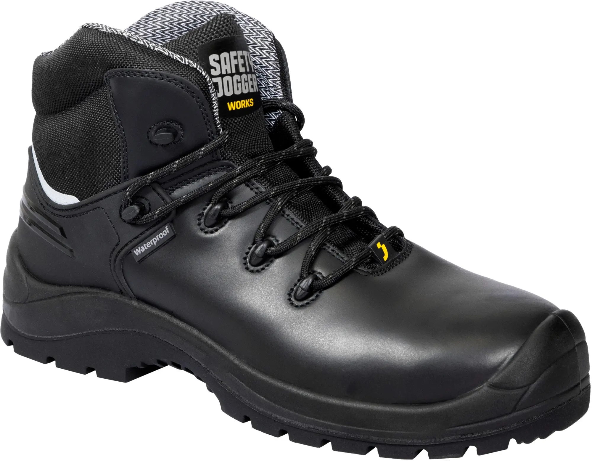 Ботинки Х430 ПУ/резина кожа с КП и КС (черный)